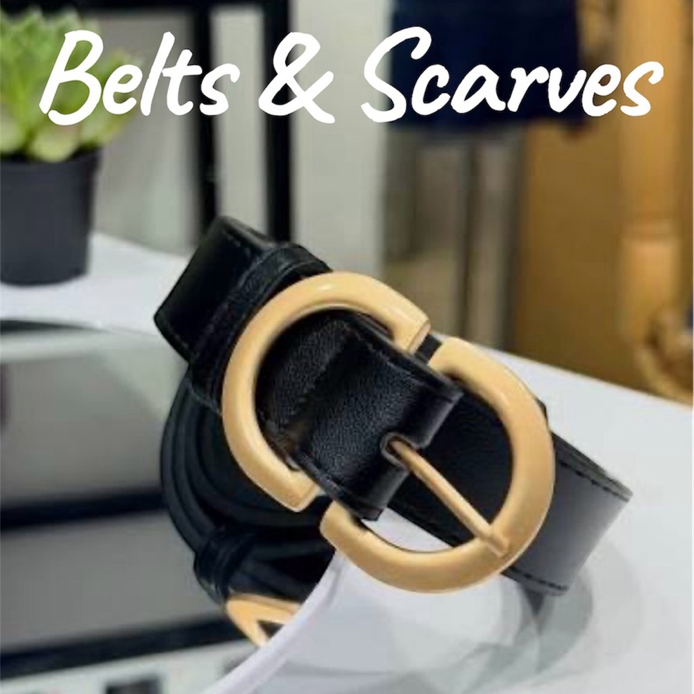 Belts & Scarves! 🧣